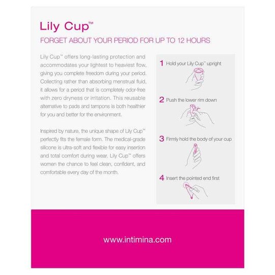 Lily Cup, INM